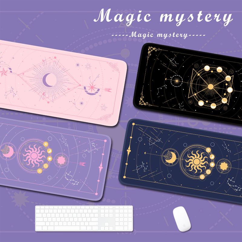 Laptop Accessories Cute - Magic Moon Star สีม่วงขนาดใหญ่พิเศษ Kawaii สาว