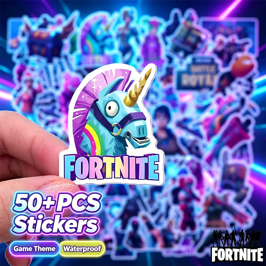 Laptop Accessories Wholesale - สติกเกอร์ Fortnite Battle Royale กันน้ำ วัสดุ
