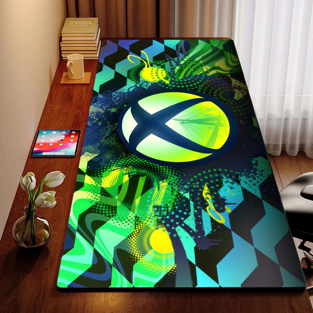 Xbox Laptop Accessories - แผ่นรองเมาส์เกม X-Xbox XXL อุปกรณ์เสริมคอมพิวเตอร์ แป้นพิมพ์ขนาดใหญ่ แผ่นรองโต๊ะแล็ปท็อป