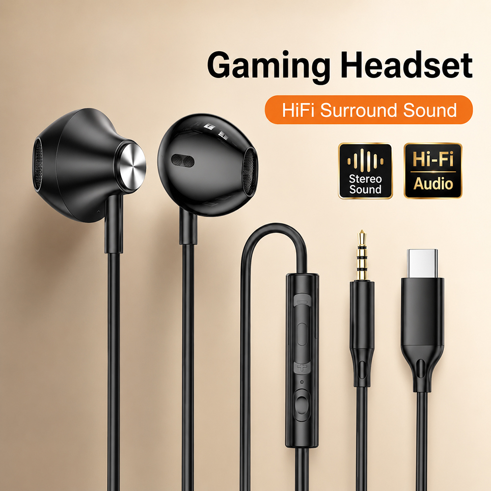 Laptop Accessories Cool - ไฮไฟ ซาวด์เซอร์ราวด์หูฟังเสียงสเตอริโอเบสสำหรับไอโฟน เสี่ยวมี่ หัวเว่ยแท็บเล็ตแล็ปท็อป HD ไมโครโฟนกีฬาเพลงอุปกรณ์เสริมสำหรับเล่นเกม