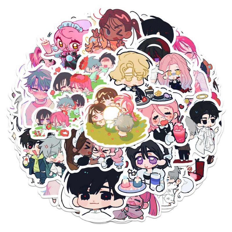 Laptop Accessories Cute - 80 ชิ้น/เซ็ตการ์ตูนอะนิเมะเอเลี่ยนสเตจสติกเกอร์น่ารักสำหรับแล็ปท็อปตลกกระเป๋าเดินทางสเก็ตบอร์ดบ้านผนังการ์ตูนเด็กตกแต่งของขวัญ