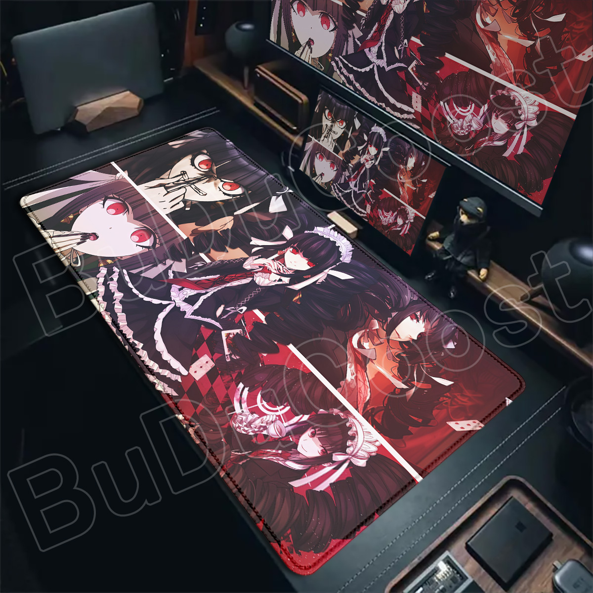 Laptop Accessories For Protection - แผ่นรองเมาส์คอมพิวเตอร์ขนาด 900x400 มม. ลายอนิเมะ Danganronpa สุดฮิต