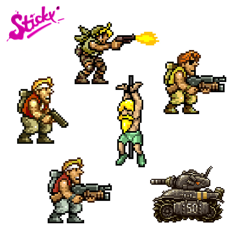 STICKY Metal Slug เกมอาเขตสไตล - Xbox Laptop Accessories บทวิจารณ์และราคา