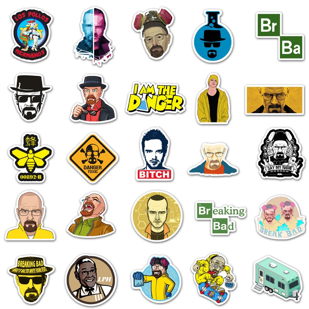 50 ชิ้น ทีวีโชว์ เบรกกิ้งแบด ส - Laptop Accessories Cool บทวิจารณ์และราคา