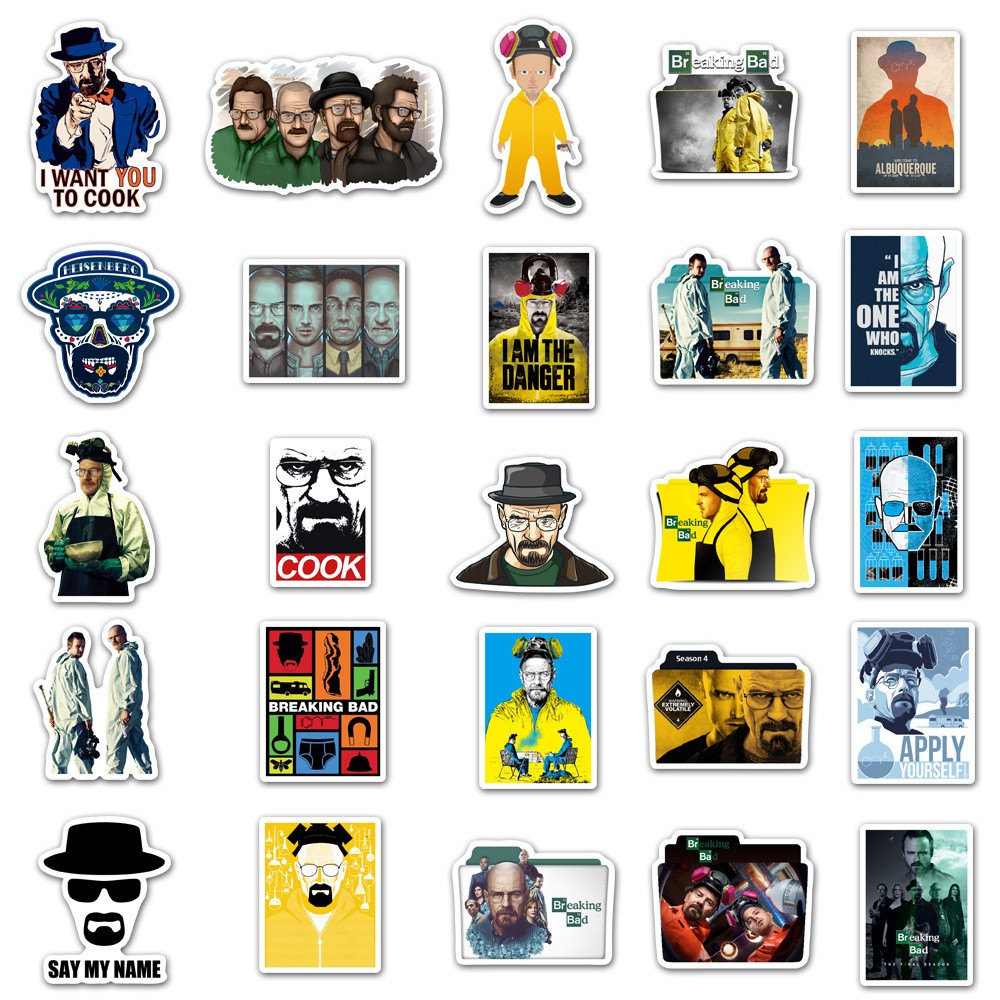 50 ชิ้น ทีวีโชว์ เบรกกิ้งแบด ส - Laptop Accessories Cool บทวิจารณ์และราคา