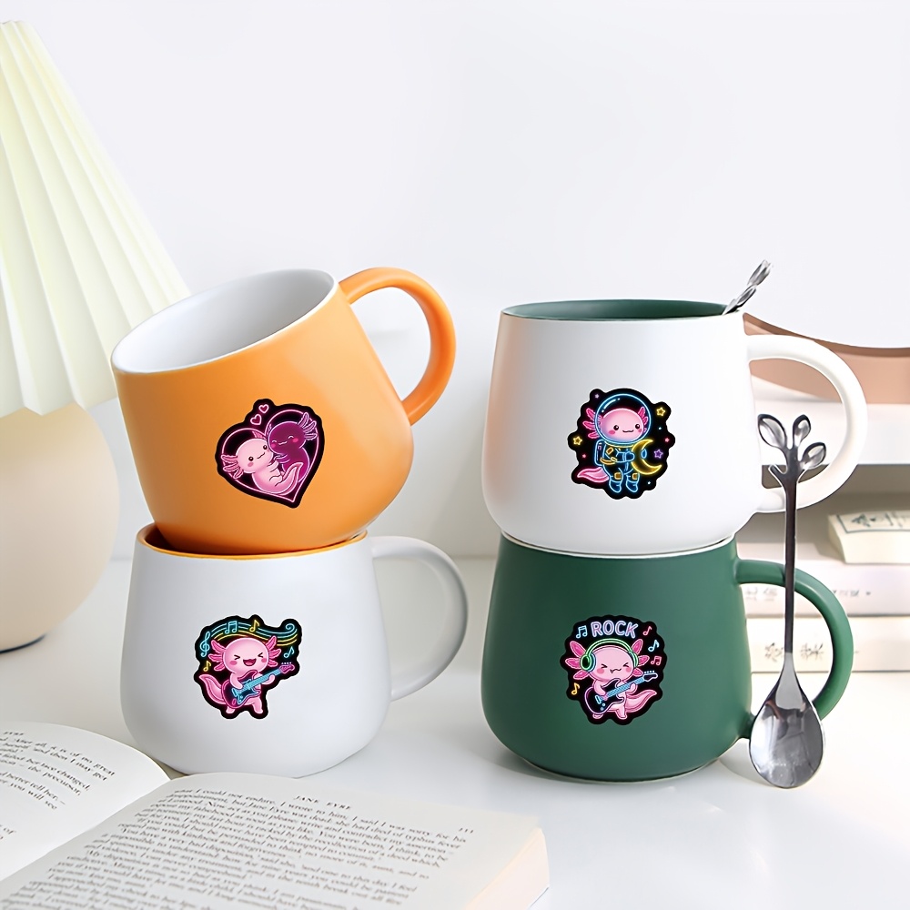 สติกเกอร์อะโซโลตลล์สีนีออนเท่ๆ - Laptop Accessories Cool บทวิจารณ์และราคา