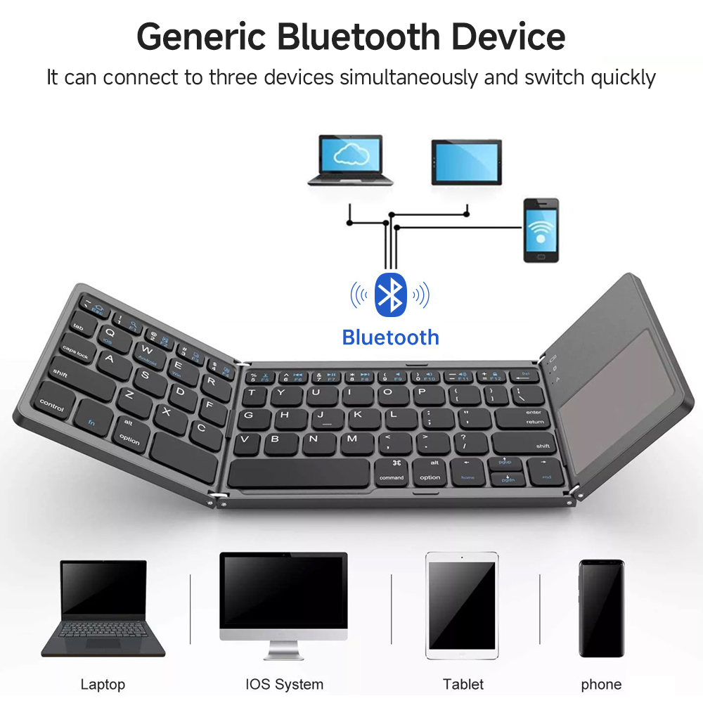 คีย์บอร์ดบลูทูธขนาดเล็กพร้อมทั - Laptop Accessories Uk บทวิจารณ์และราคา