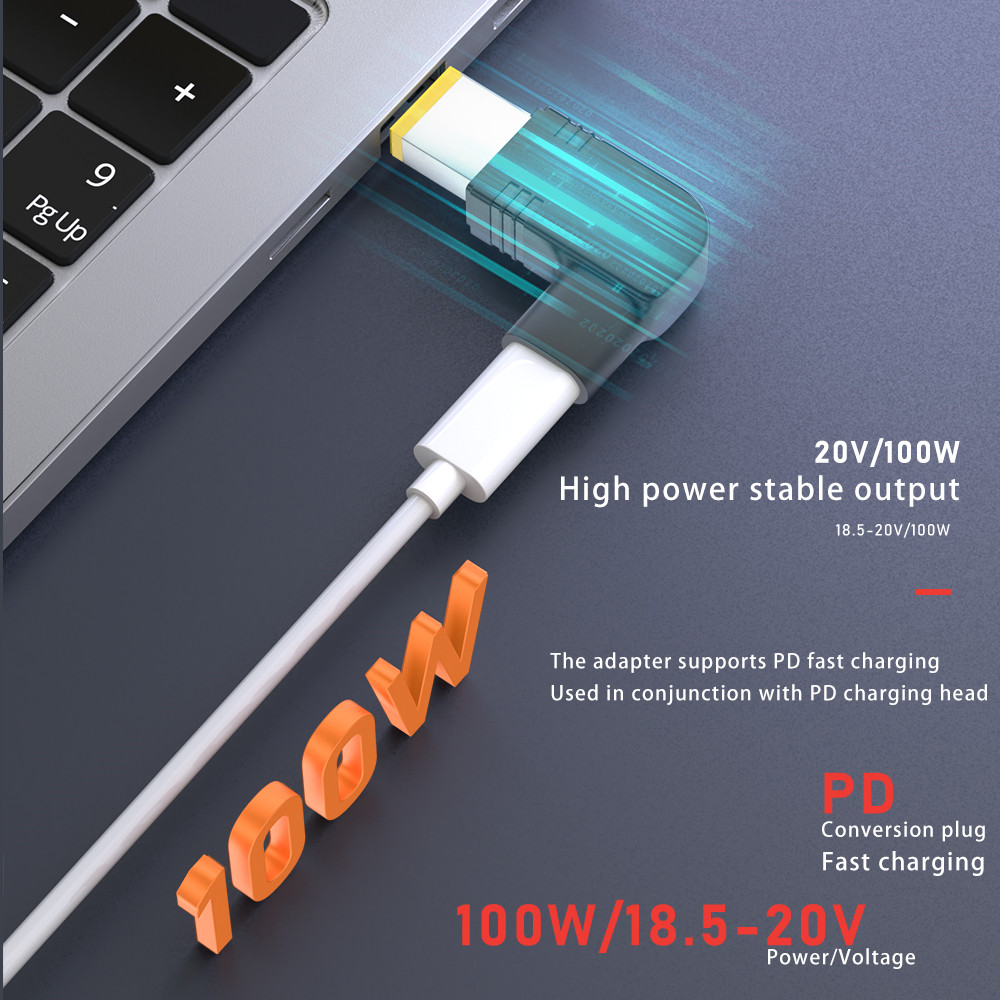 100W USB Type C TO DC อะแดปเตอ - Laptop Accessories Hp บทวิจารณ์และราคา