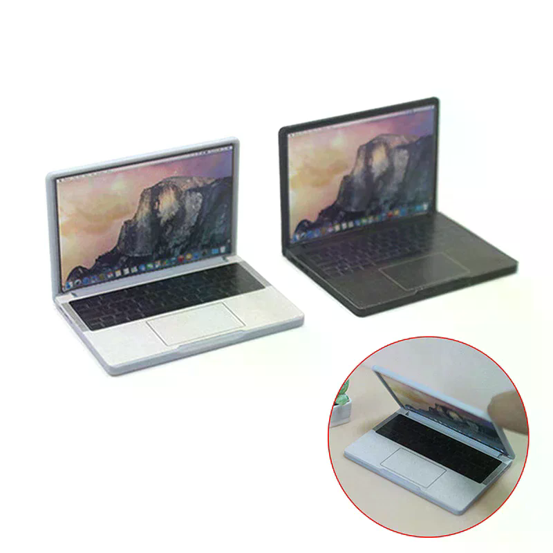 แล็ปท็อปจำลองน่ารัก ขนาด 1:12  - Laptop Accessories Cute บทวิจารณ์และราคา