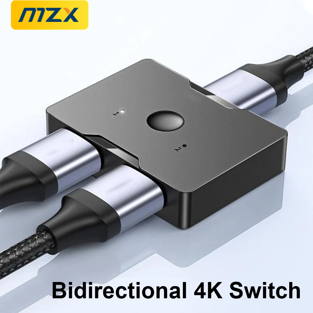 MZX 4K HDMI 2.0 สวิตช์แบบสองทิ - Xbox Laptop Accessories บทวิจารณ์และราคา