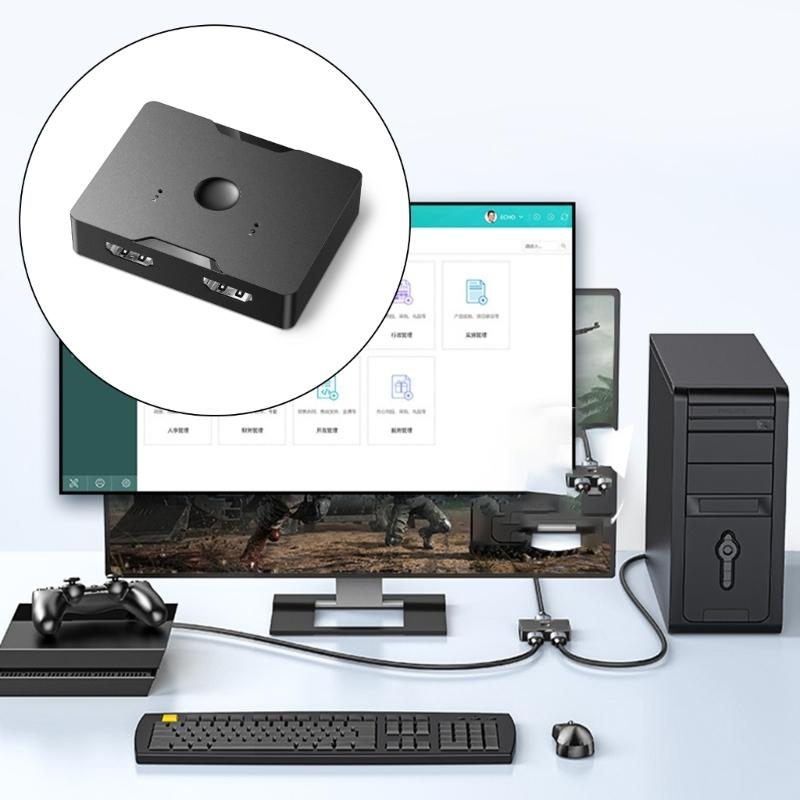 MZX 4K HDMI 2.0 สวิตช์แบบสองทิ - Xbox Laptop Accessories บทวิจารณ์และราคา
