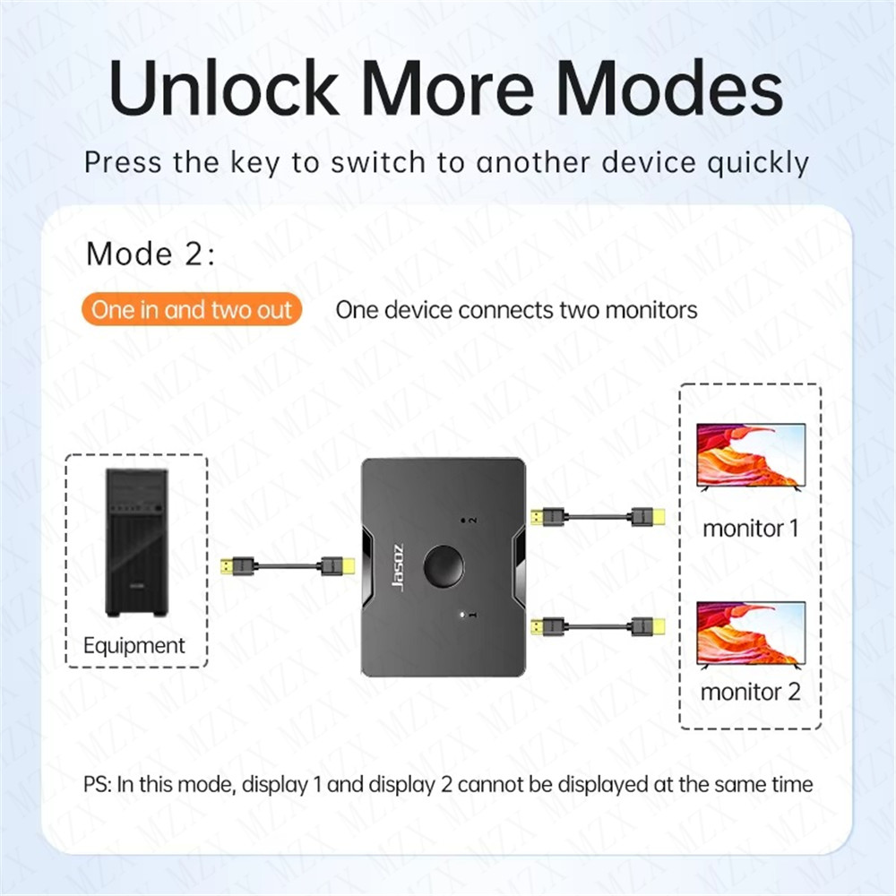 MZX 4K HDMI 2.0 สวิตช์แบบสองทิ - Xbox Laptop Accessories บทวิจารณ์และราคา
