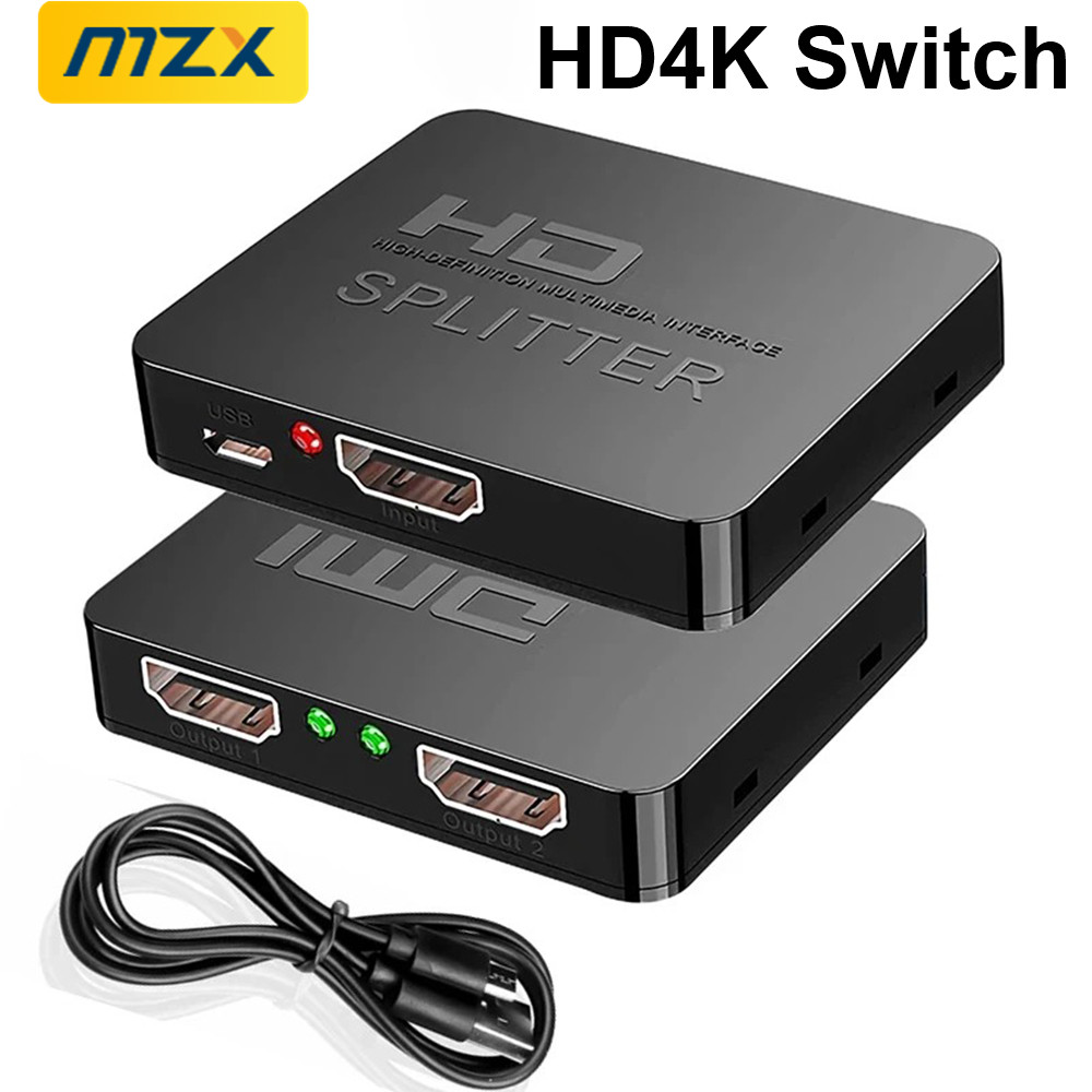 ตัวแยกสัญญาณ HDMI 4K 1x2 สวิตช - Xbox Laptop Accessories บทวิจารณ์และราคา
