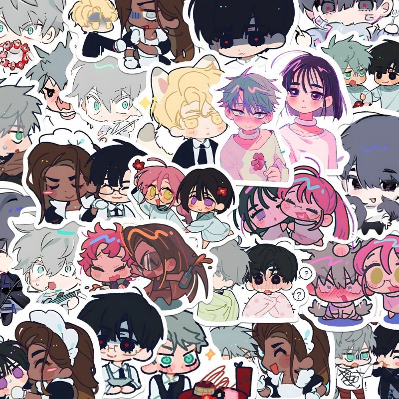 80 ชิ้น/เซ็ตการ์ตูนอะนิเมะเอเล - Laptop Accessories Cute บทวิจารณ์และราคา