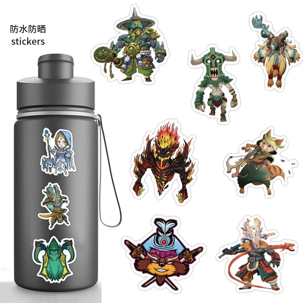10/50ชิ้น Dota 2เกมสติกเกอร์กา - Laptop Accessories Cool บทวิจารณ์และราคา