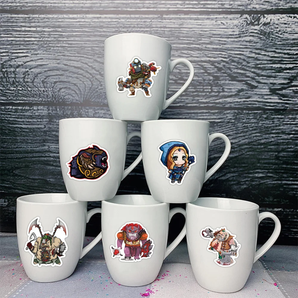10/50ชิ้น Dota 2เกมสติกเกอร์กา - Laptop Accessories Cool บทวิจารณ์และราคา