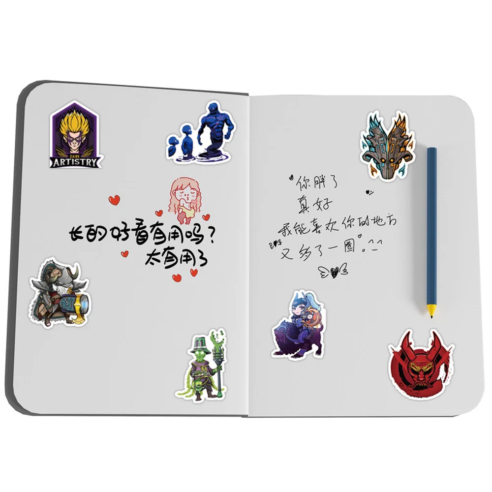 10/50ชิ้น Dota 2เกมสติกเกอร์กา - Laptop Accessories Cool บทวิจารณ์และราคา