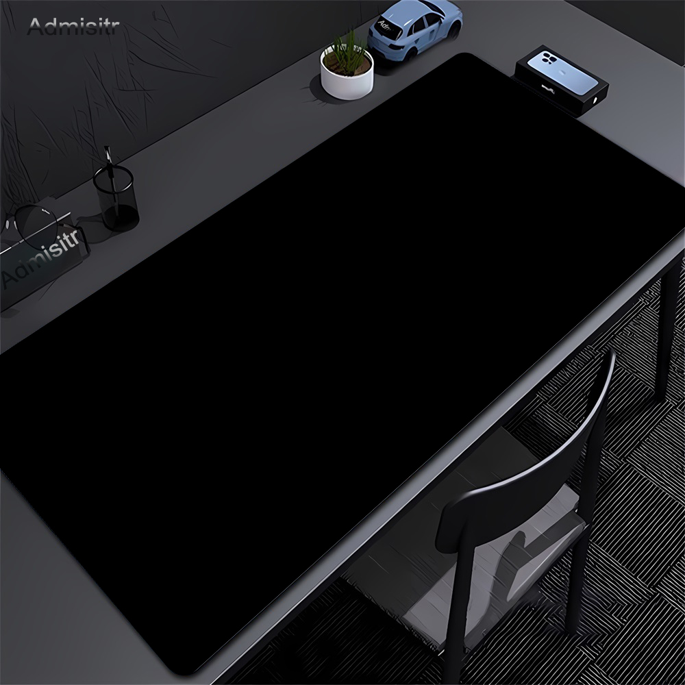 แผ่นรองเมาส์สีดําขนาดใหญ่สีทึบ - Laptop Accessories For Protection บทวิจารณ์และราคา