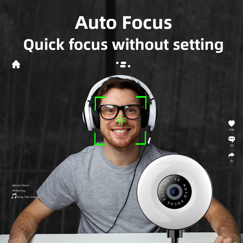 4K กล้อง PC 4MP USB กล้องคอมพิ - Laptop Accessories Youtube บทวิจารณ์และราคา